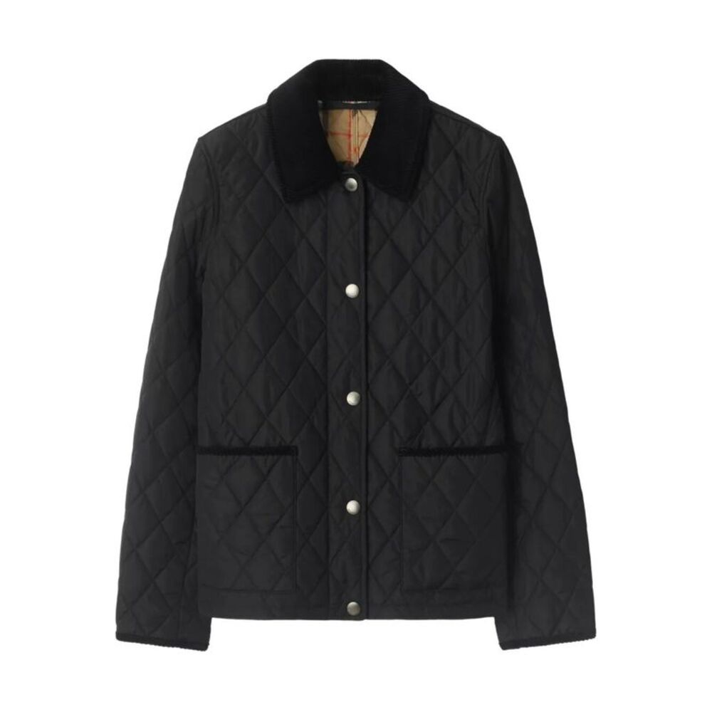 Check Lining Quilted Nylon Dorset Jacket Women
